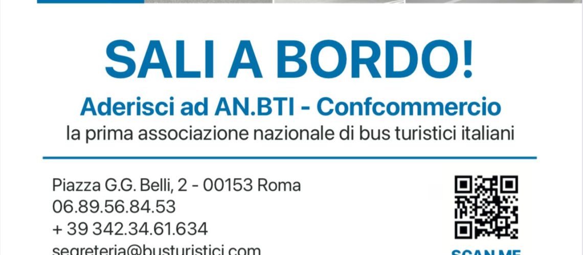 AN.BTI CONFCOMMERCIO: SALI A BORDO!!!
