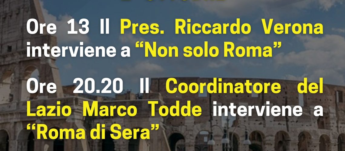 AN.BTI CONFCOMMERCIO: oggi in radio e tv a difesa della categoria dei Bus Turistici Italiani