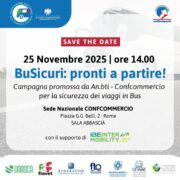 “BuSicuri: pronti a partire!” – Al via la nuova campagna nazionale per la sicurezza dei viaggi in bus lanciata da An.bti – Confcommercio