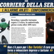 Non c’è pace per i Bus Turistici: il caro gasolio torna a minacciare imprese e turismo